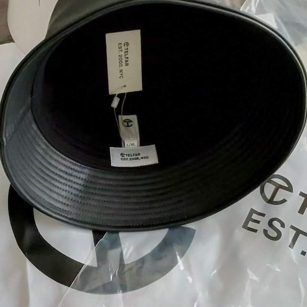 Telfar Black Bucket Hat - Picture 3 of 3